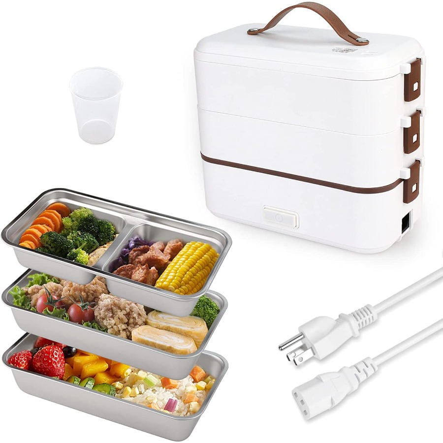 Home Cooking On - Self Cooking Electric Lunch Box Portable