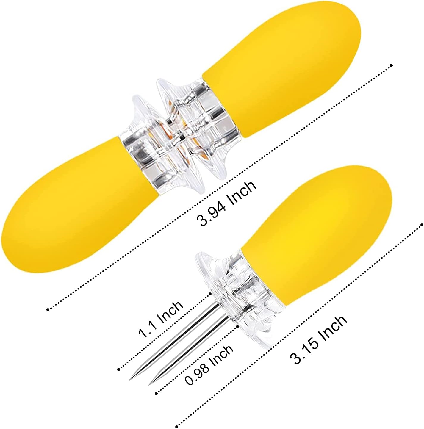 Stainless Steel Corn Cob Holde - Home Cooking On ulasan dan harga