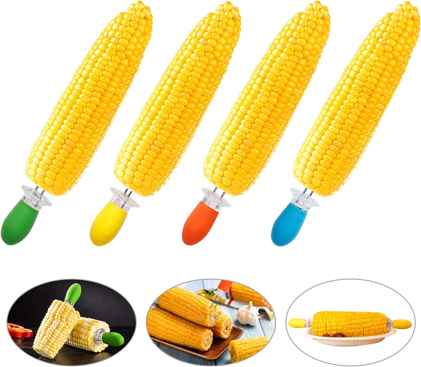 Stainless Steel Corn Cob Holde - Home Cooking On ulasan dan harga
