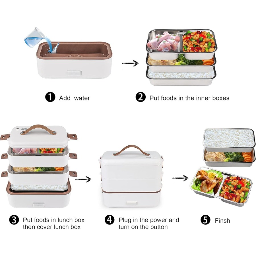 Self Cooking Electric Lunch Bo - Home Cooking On ulasan dan harga
