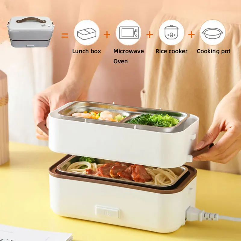 Portable Electric Lunch Box Ri - Home Cooking On ulasan dan harga